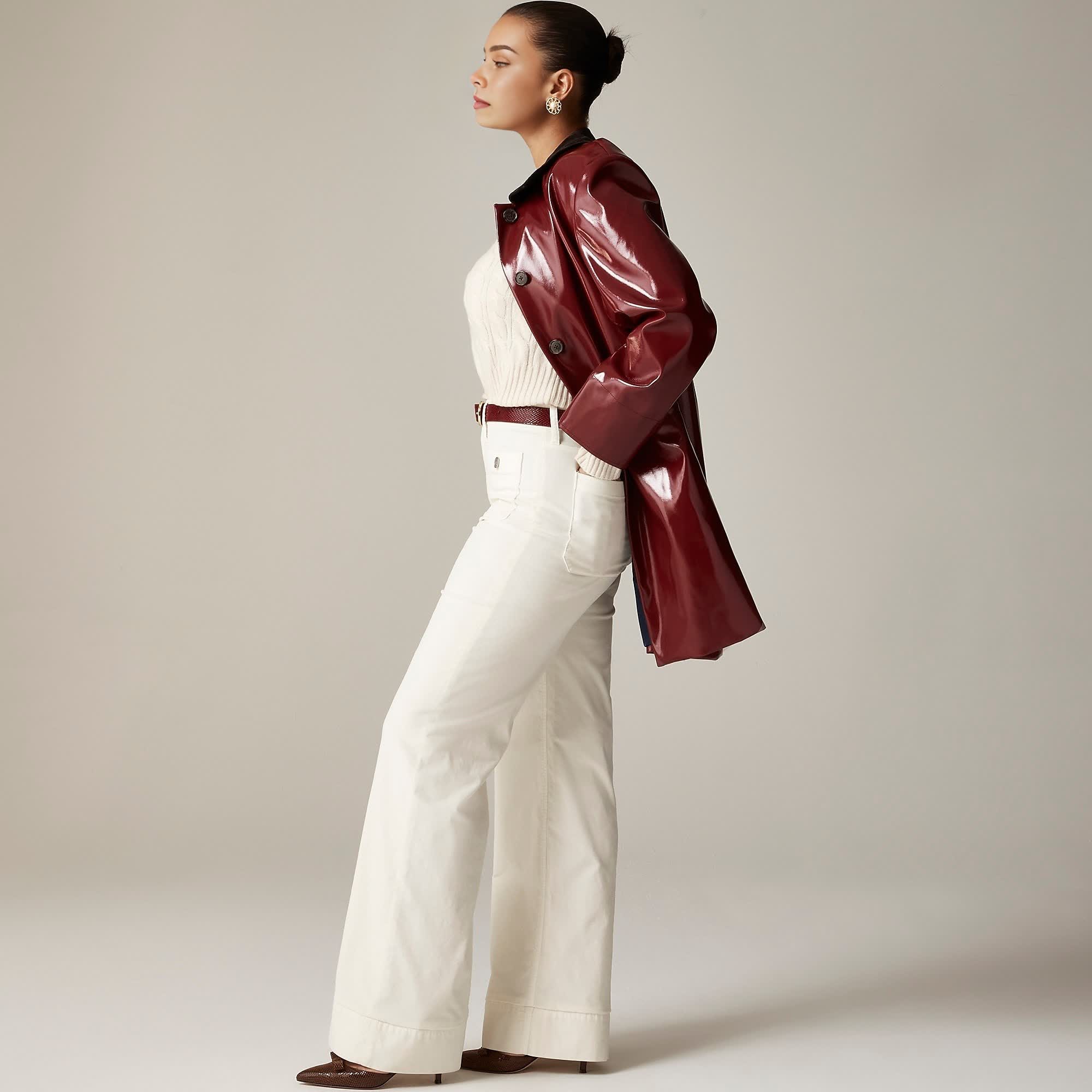 Tummy Control Sailor Wide Leg Trouser (Buy 2 Free Shipping)