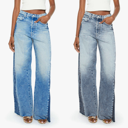 The Pipe Dream Button Sneak Fray Jean(Buy 2 Free Shipping)