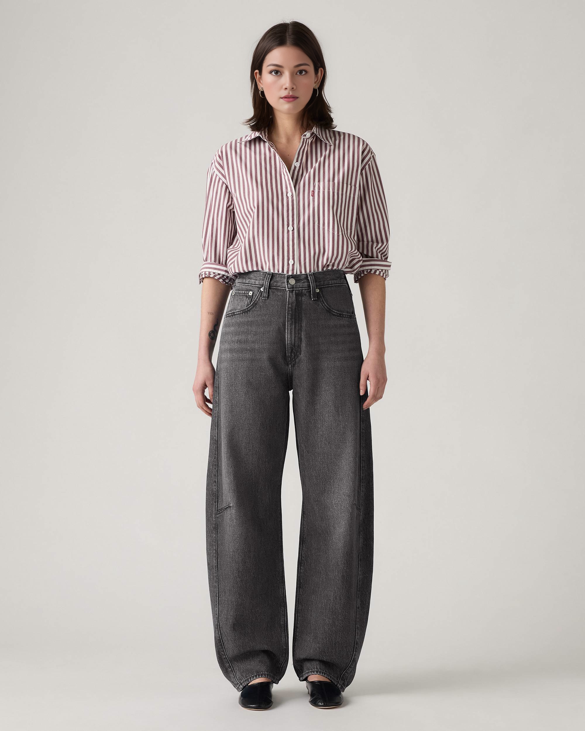 Adjustable Women's Cinch Barrel Jeans (Buy 2 Free Shipping)