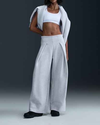 High-Waisted Pleated Sportswear Tech Fleece Pants (Buy 2 Free Shipping)