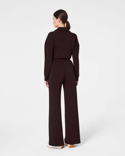 AirEssentials Long Sleeve Wide Leg Jumpsuit (Buy 2 Free Shipping)