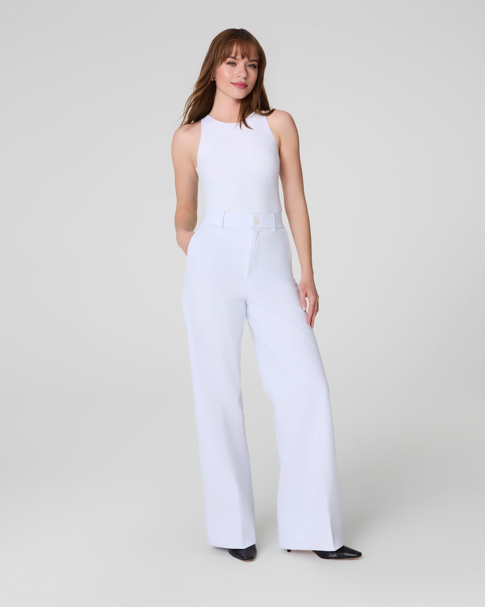 Tummy Control Stretch Twill Wide Leg Pant(Buy 2 Free Shipping)
