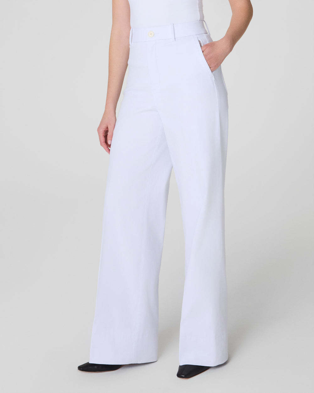 Stretch Twill Wide Leg Pant(Buy 2 Free Shipping)