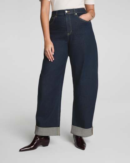 Cuffed Horseshoe Jeans (Buy 2 Free Shipping)