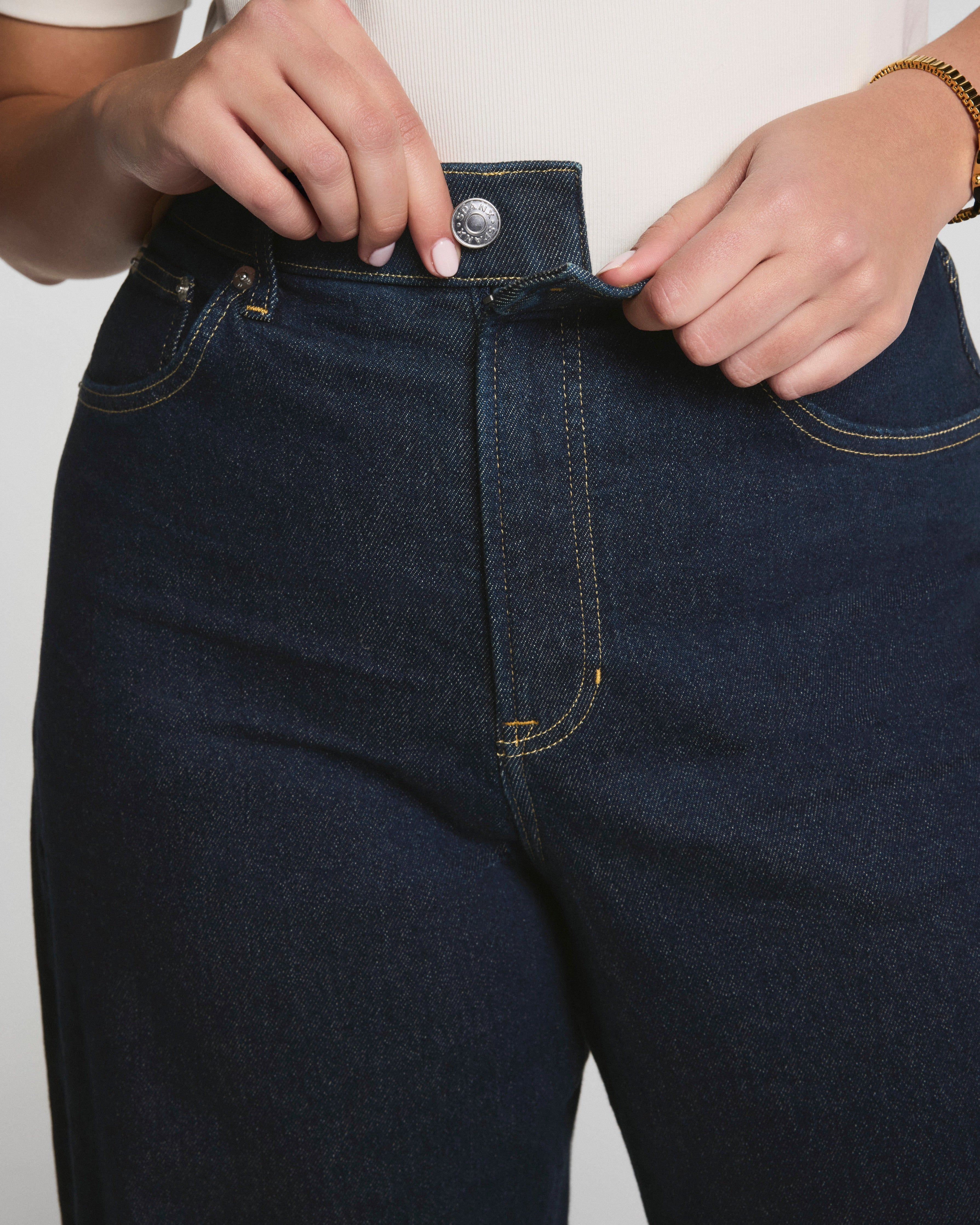 Cuffed Horseshoe Jeans (Buy 2 Free Shipping)