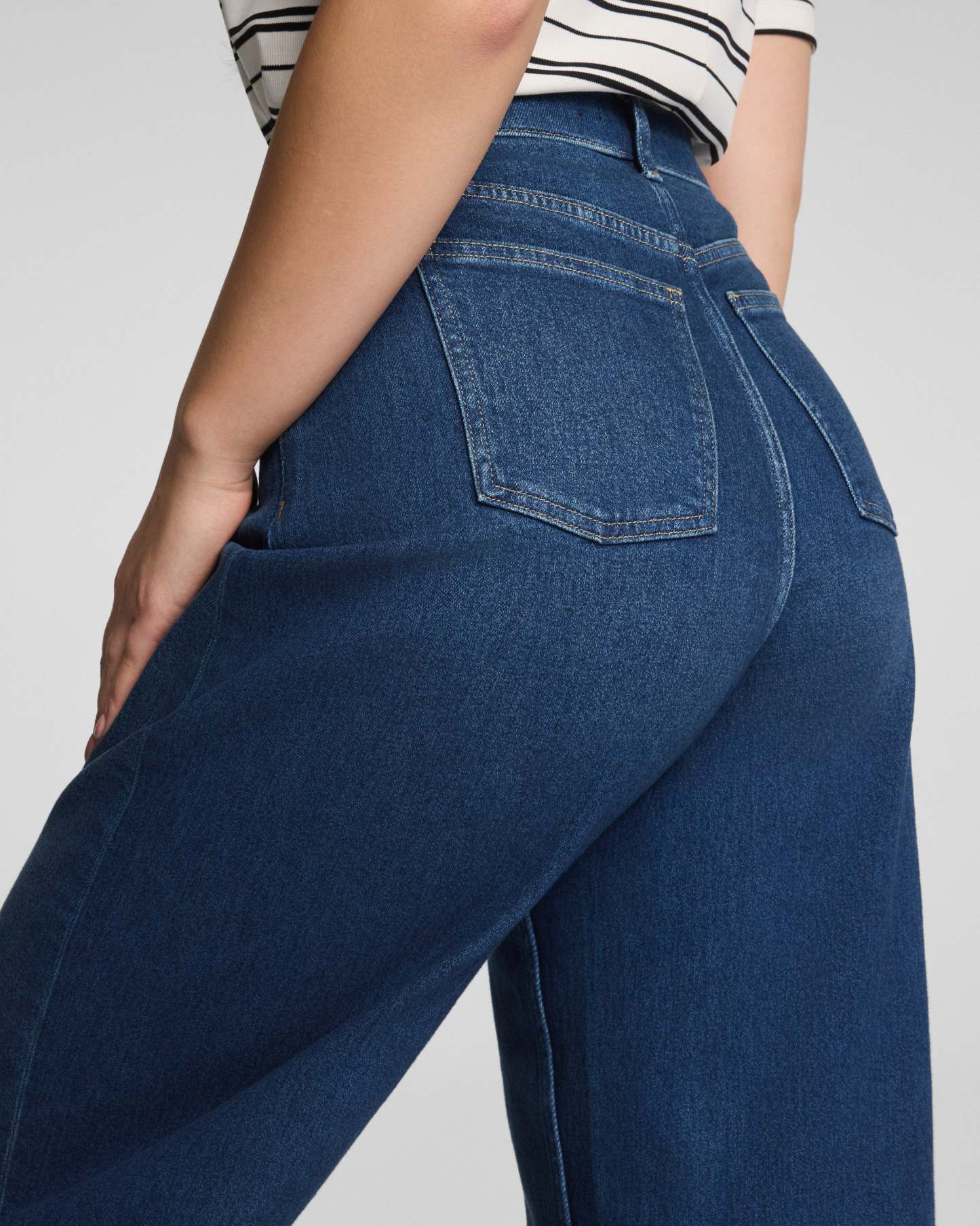 Cuffed Horseshoe Jeans (Buy 2 Free Shipping)