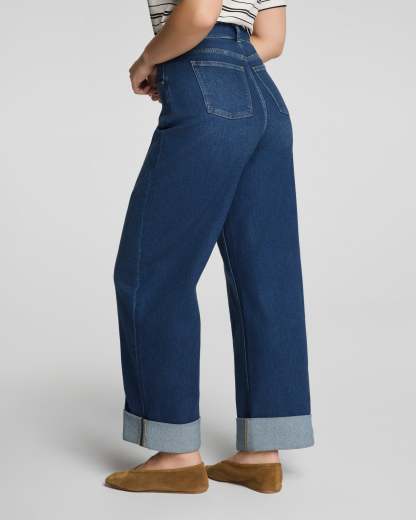 Cuffed Horseshoe Jeans (Buy 2 Free Shipping)