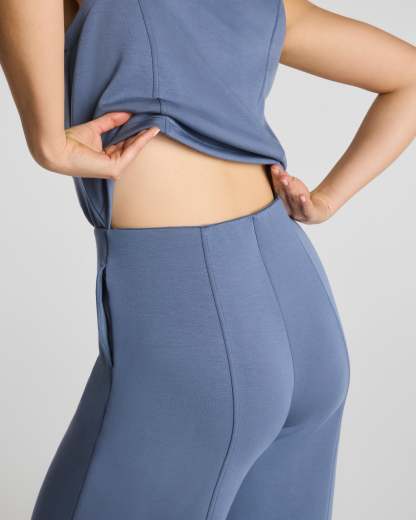 AirEssentials Shawl Collar Half Zip Jumpsuit (Buy 2 Free Shipping)