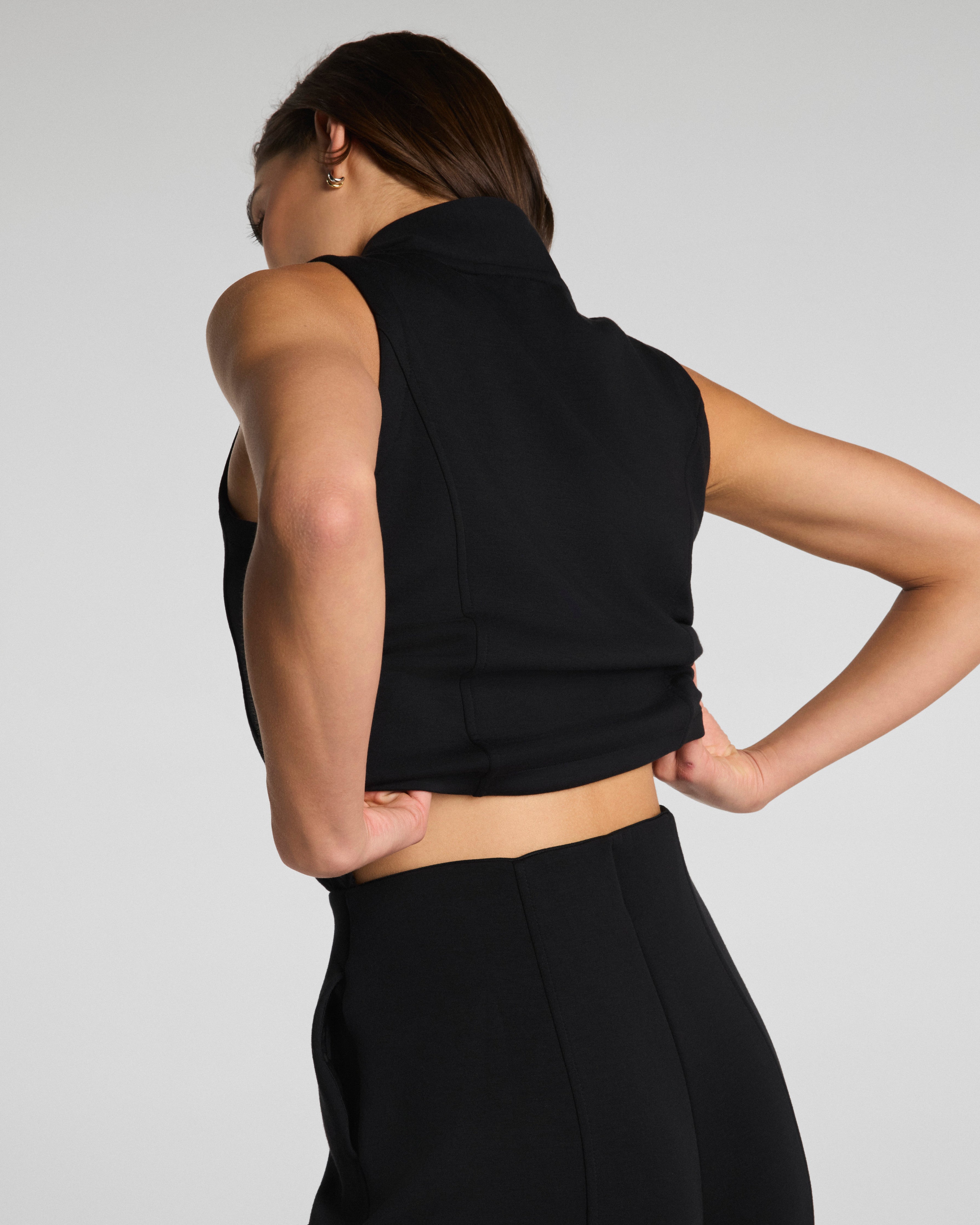 AirEssentials Shawl Collar Half Zip Jumpsuit (Buy 2 Free Shipping)