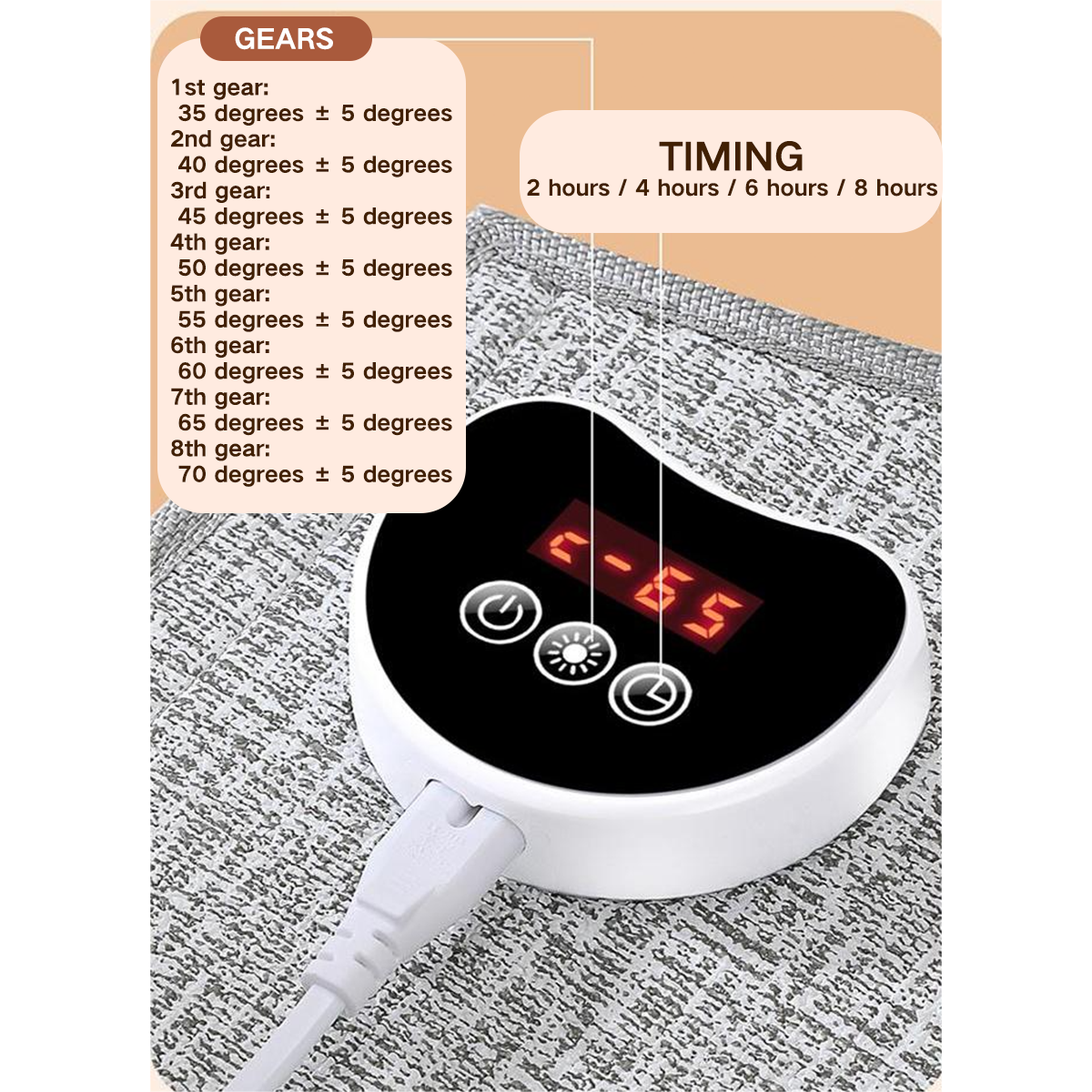 Intelligent Electric Foot Warmer(Buy 2 Free Shipping)