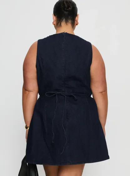 Ainsleigh Shift Denim Playsuit (Buy 2 Free Shipping)