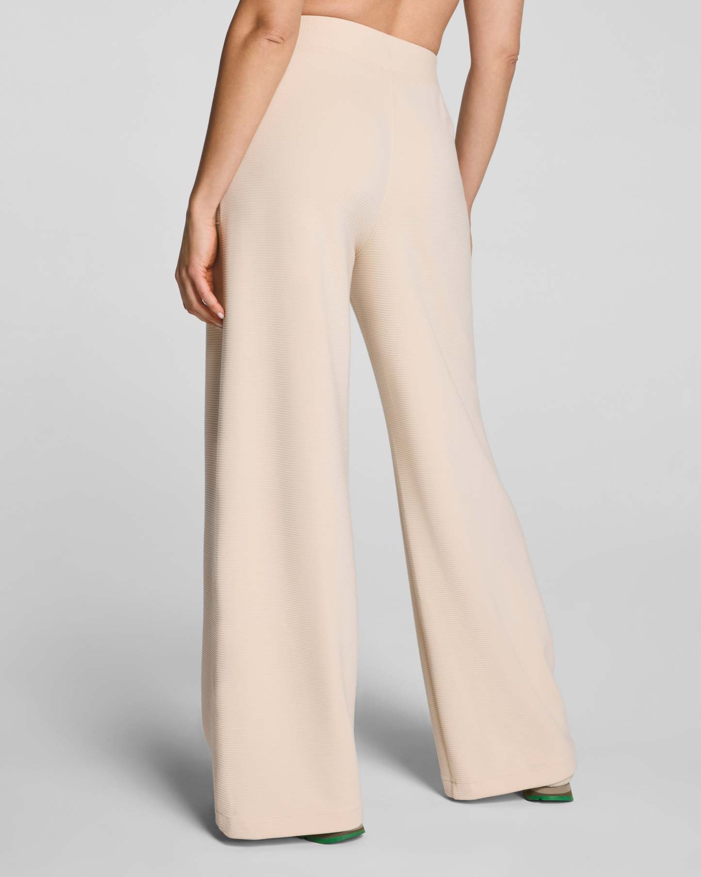 AirEssentials French Rib Half Zip Top Wide Leg Pant Set (Buy 2 Free Shipping)