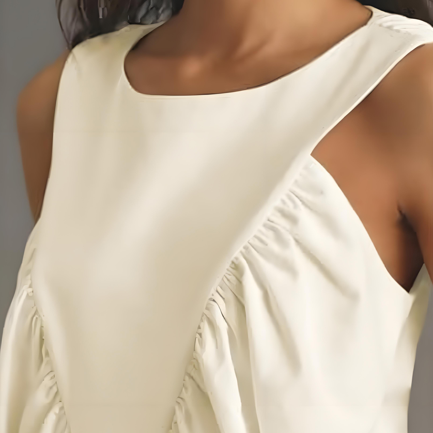 Mare Mare Shirred Swing Tank(Buy 2 Free Shipping)