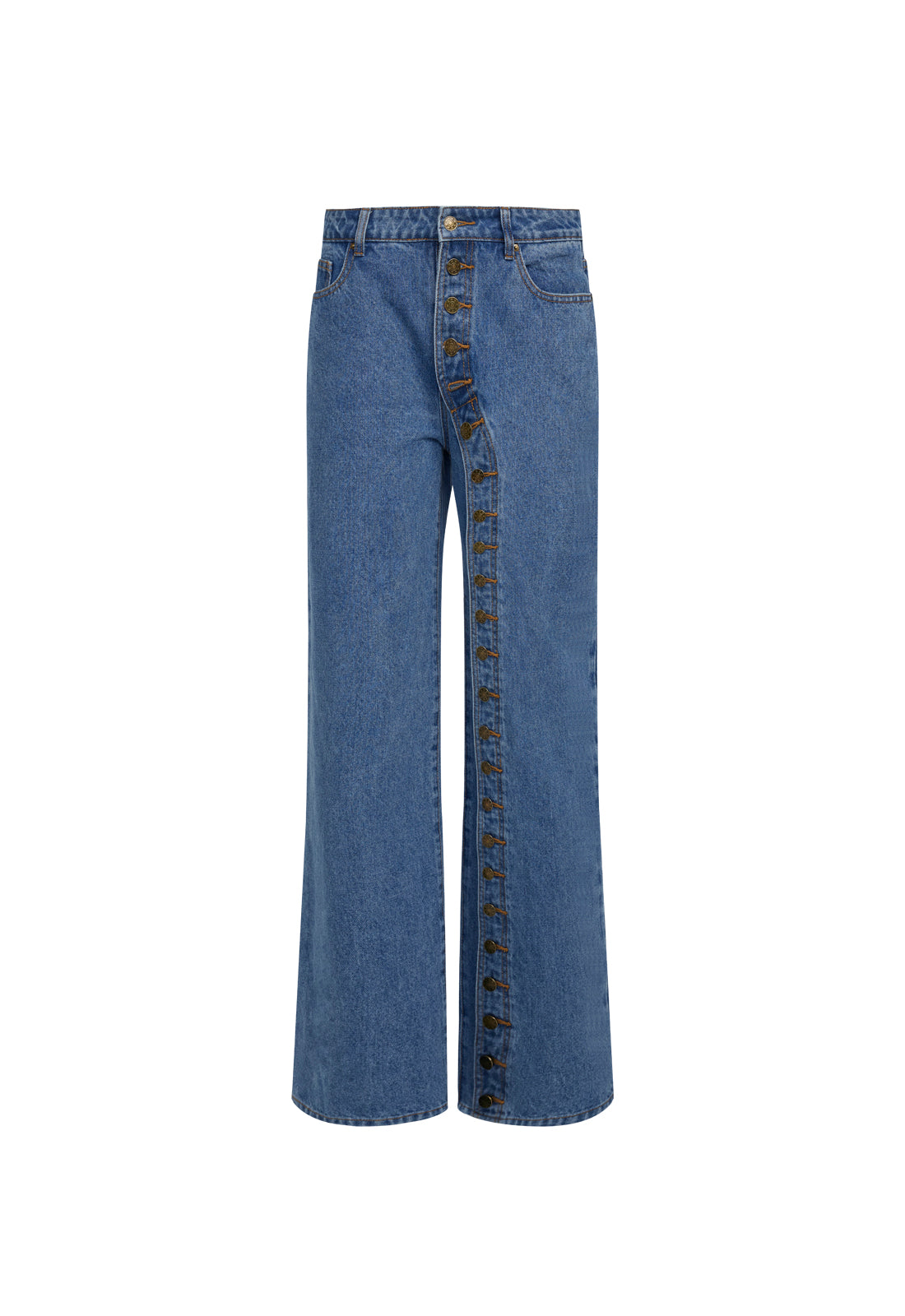 Penny Button Jeans (Buy 2 Free Shipping)