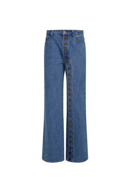 Penny Button Jeans (Buy 2 Free Shipping)