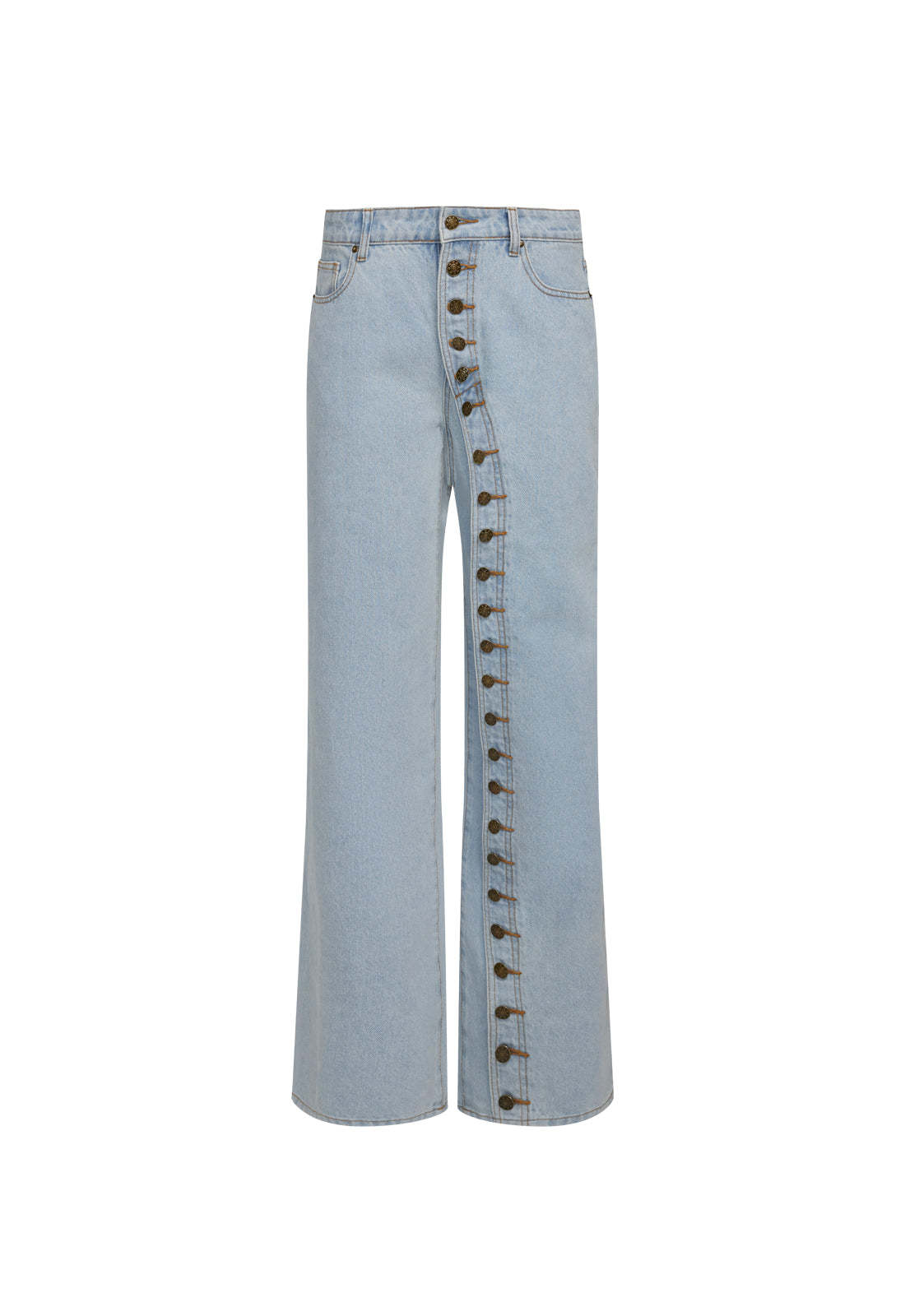 Penny Button Jeans (Buy 2 Free Shipping)