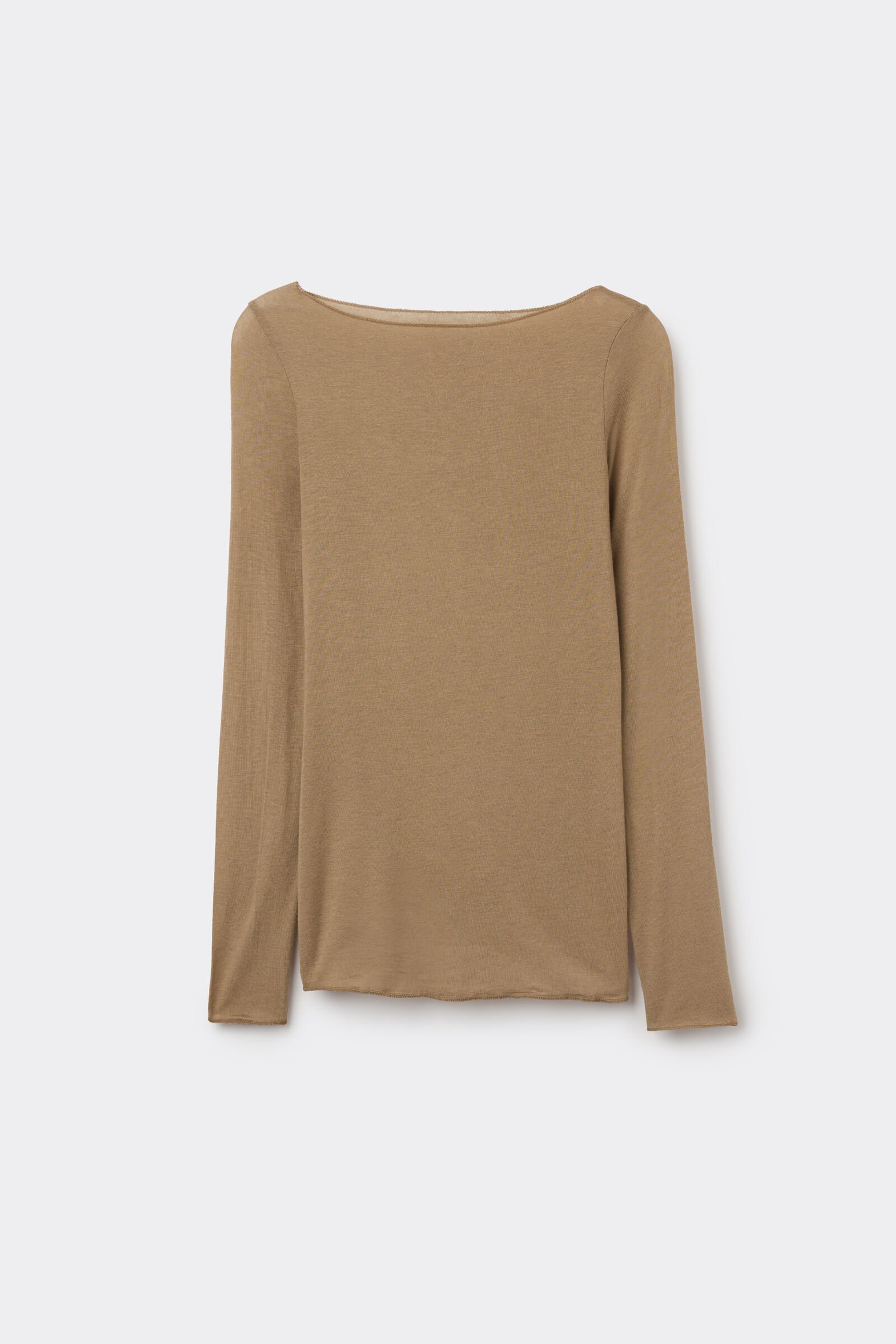 Boat Neck Modal Cashmere Ultralight Top (Buy 2 Free Shipping)