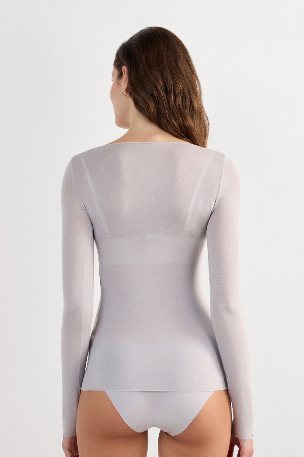 Boat Neck Modal Cashmere Ultralight Top (Buy 2 Free Shipping)