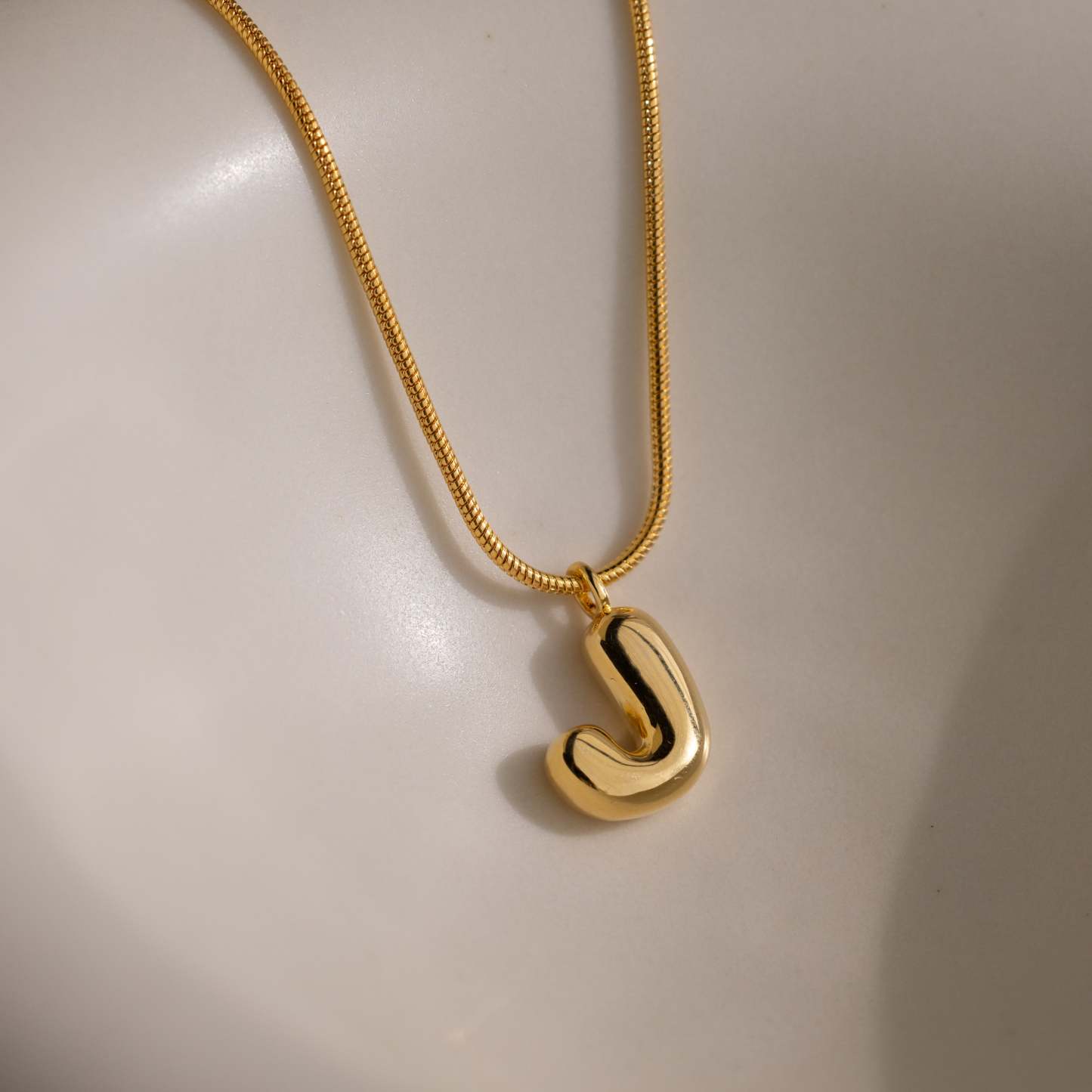 ??Bubble Letter Necklace