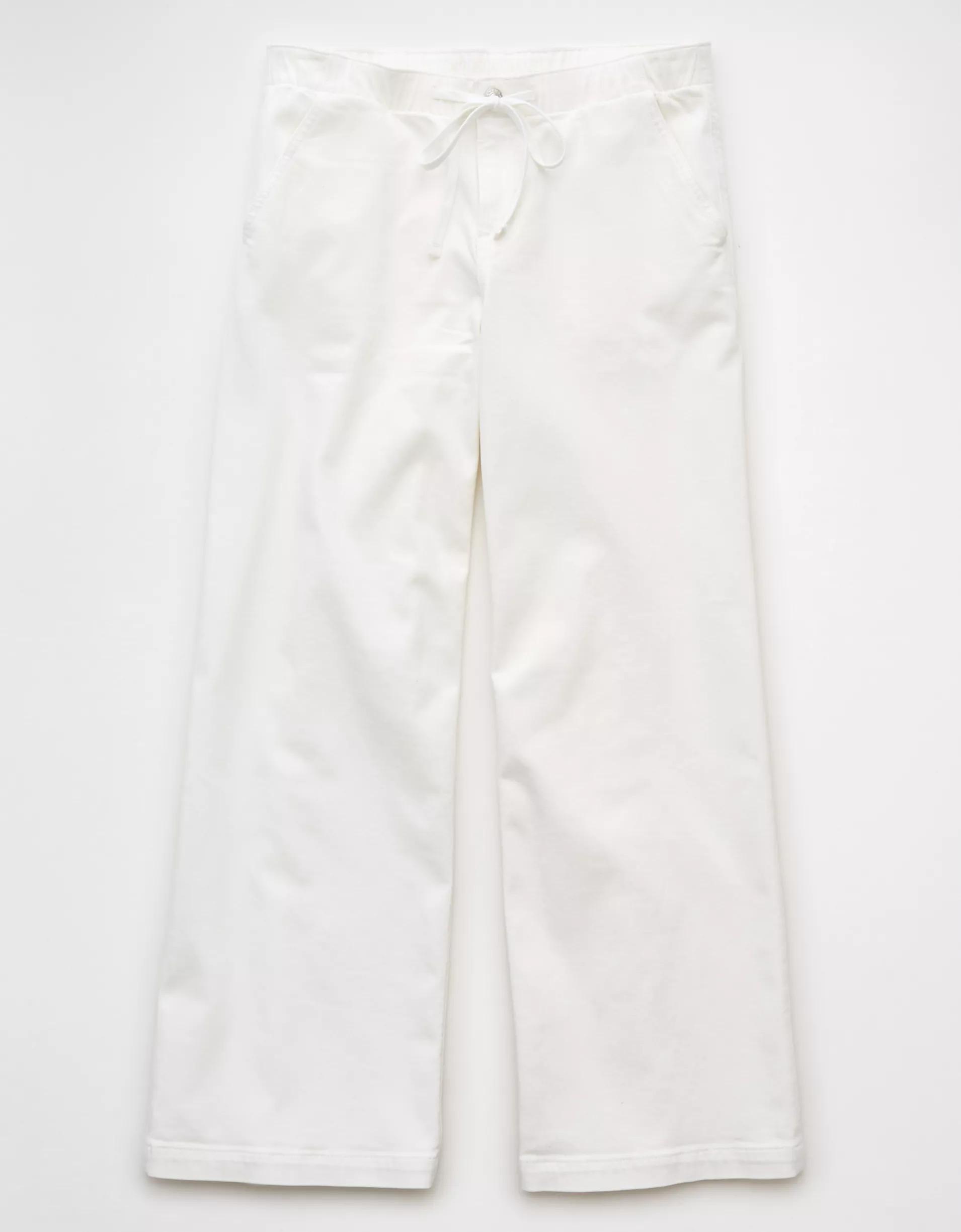 Stretch Low-Rise Ultra Wide-Leg Pull-On Jean(Buy 2 Free Shipping)