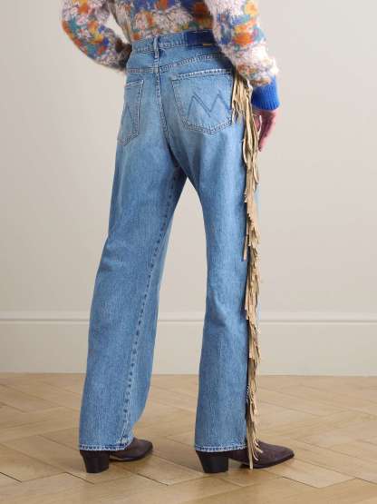 The Half-Pipe Fringe Jeans(Buy 2 Free Shipping)