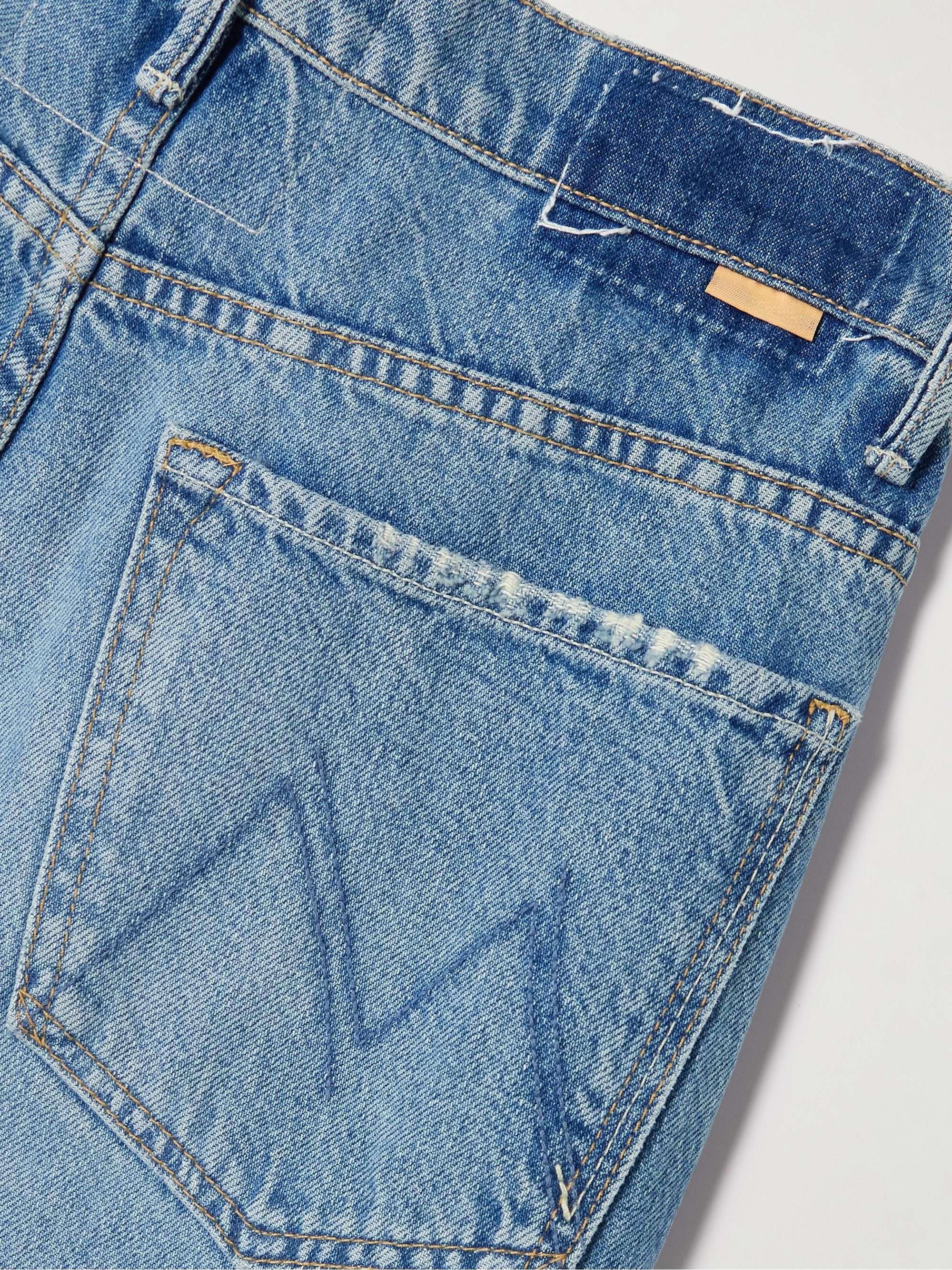 The Half-Pipe Fringe Jeans(Buy 2 Free Shipping)