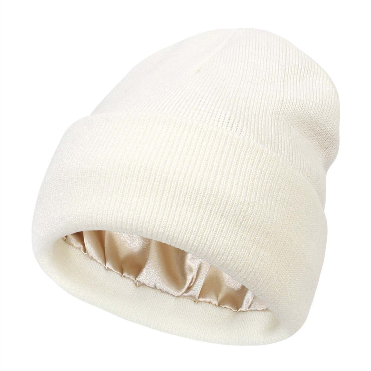 Satin Lined Anti-Frizz Beanie