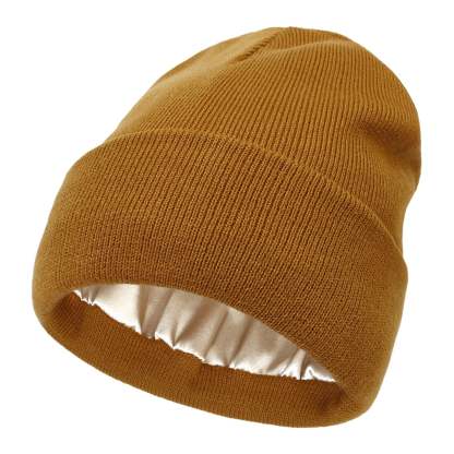 Satin Lined Anti-Frizz Beanie