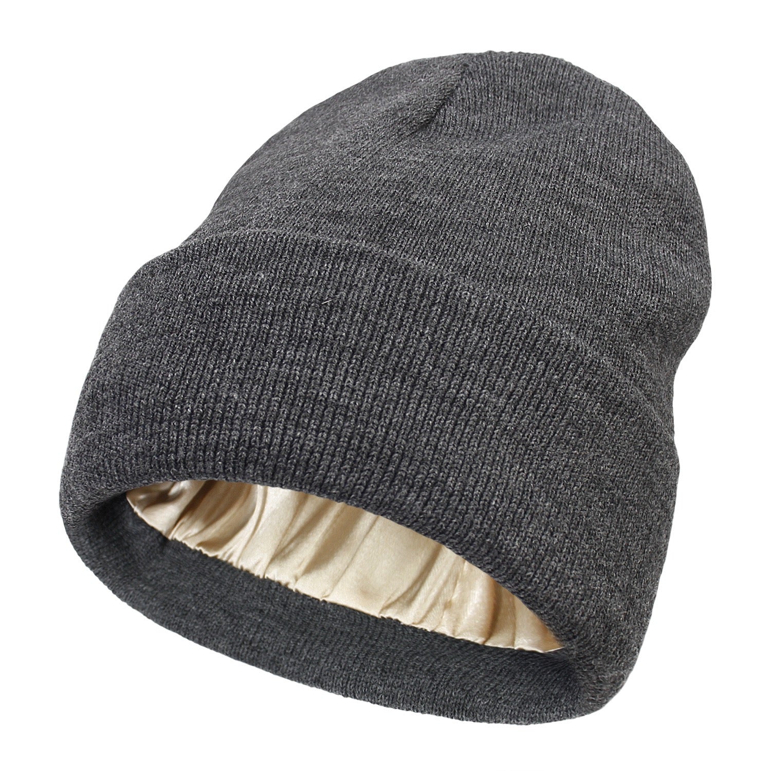 Satin Lined Anti-Frizz Beanie