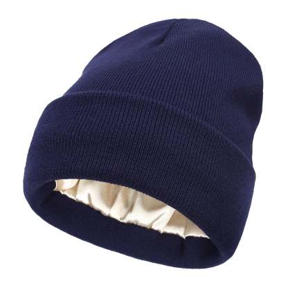 Satin Lined Anti-Frizz Beanie