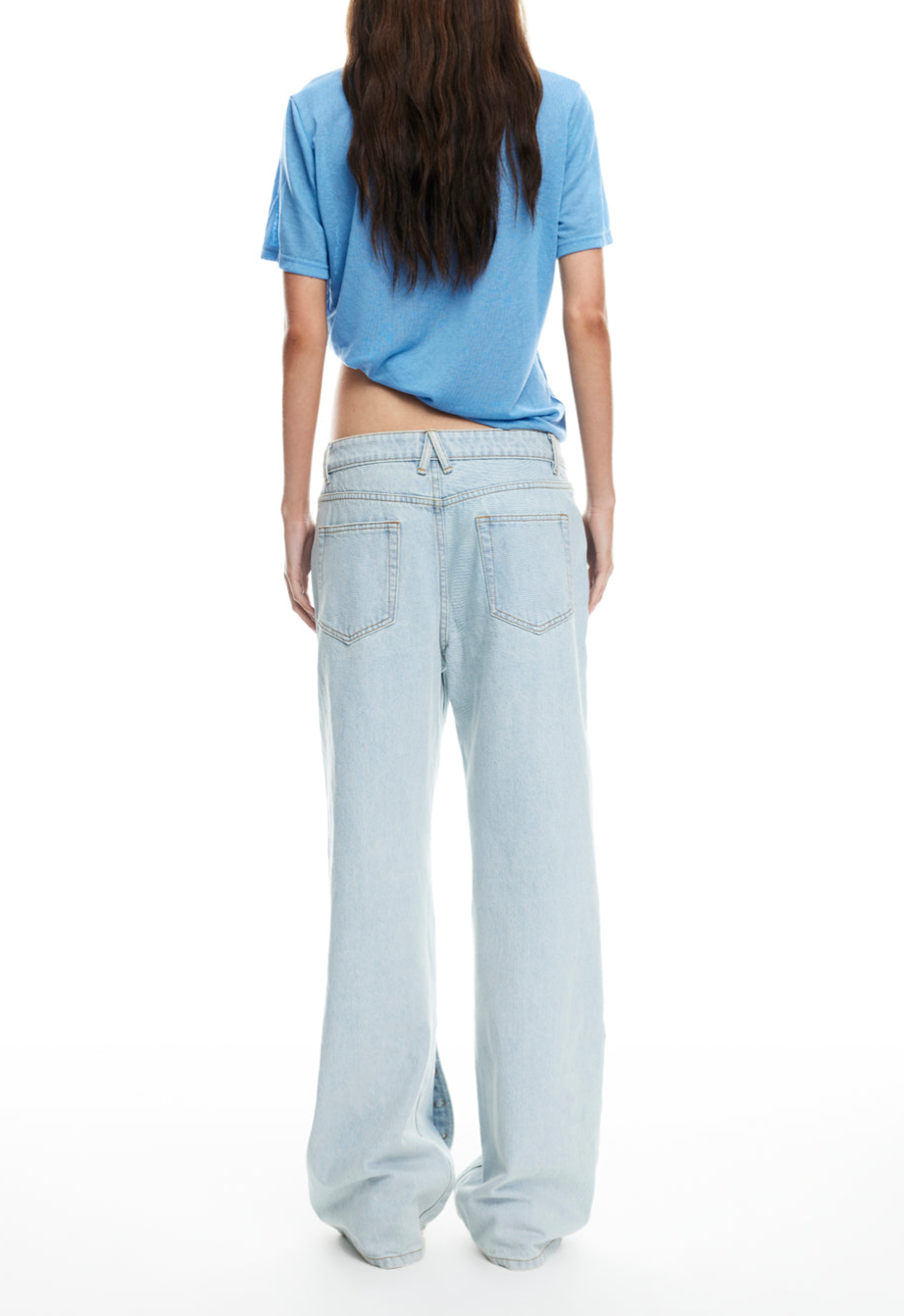Penny Button Jeans (Buy 2 Free Shipping)