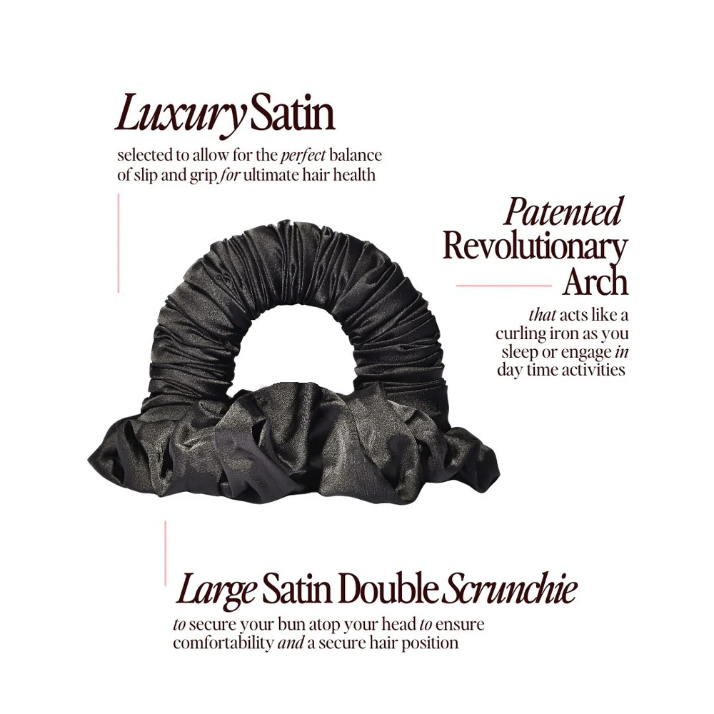 Double Satin Scrunchie (Buy 2 Free Shipping)
