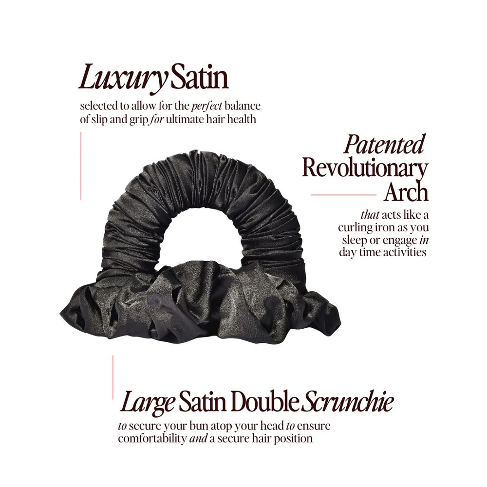 Double Satin Scrunchie (Buy 2 Free Shipping)