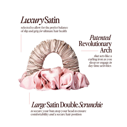 Double Satin Scrunchie (Buy 2 Free Shipping)