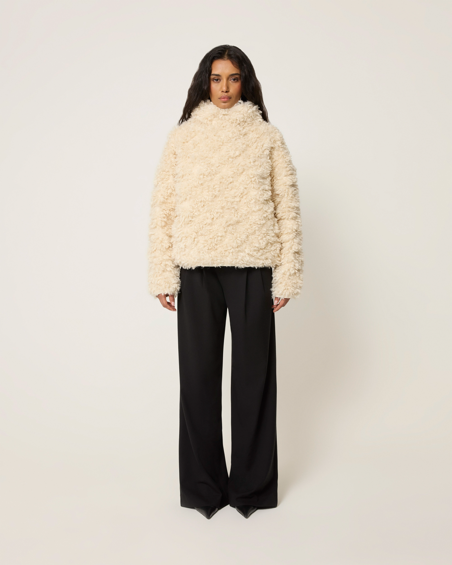 Shaggy Faux Fur Pullover(BUY 2 FREE SHIPPING)