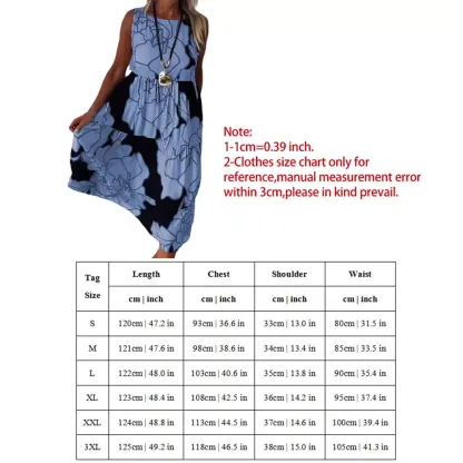 Women Casual Dresses Sleeveless Floral Sundress Holiday Beach Swing Dresses
