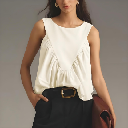 Mare Mare Shirred Swing Tank(Buy 2 Free Shipping)