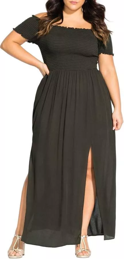 City Chic Ladies Summer Passion Maxi Dress