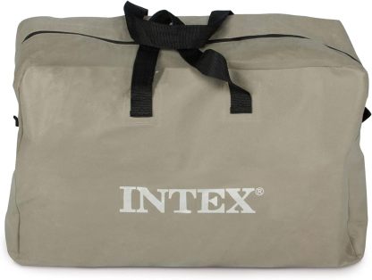 IthtNTEX Cththallenger Inflatable Kayak: Deluxe 86-inch Kayak Paddle and High-Output Pump – Super Strong PVC – Adjustable Seat with Backrest – Removable Tail Fin – Cargo Storage Net