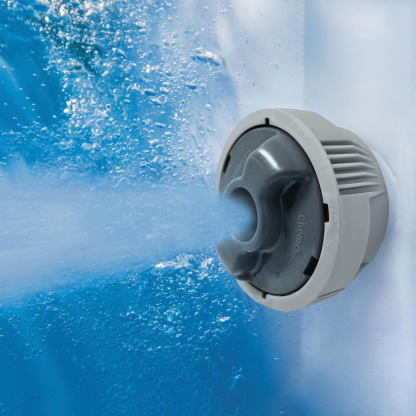 Coleman SaluSpa 6 Person Inflatable Squared Hot Tub Spa with 114 AirJets BedBarhBeyond