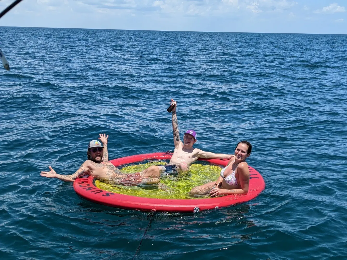 (☀SUMMER LIMITED 💥90% OFF EVERY 2 PCS)PORTABLE INFLATABLE OUTDOOR WATER FLOATING MAT