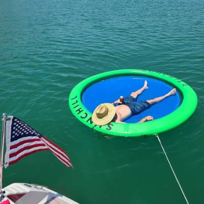 (☀SUMMER LIMITED 💥90% OFF EVERY 2 PCS)PORTABLE INFLATABLE OUTDOOR WATER FLOATING MAT