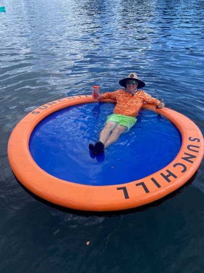 (☀SUMMER LIMITED 💥90% OFF EVERY 2 PCS)PORTABLE INFLATABLE OUTDOOR WATER FLOATING MAT