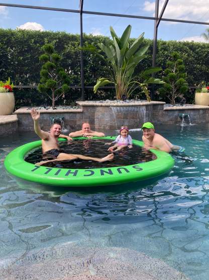 (☀SUMMER LIMITED 💥90% OFF EVERY 2 PCS)PORTABLE INFLATABLE OUTDOOR WATER FLOATING MAT