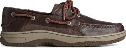 Men's Billfish 3-Eye Leather Wide Brown