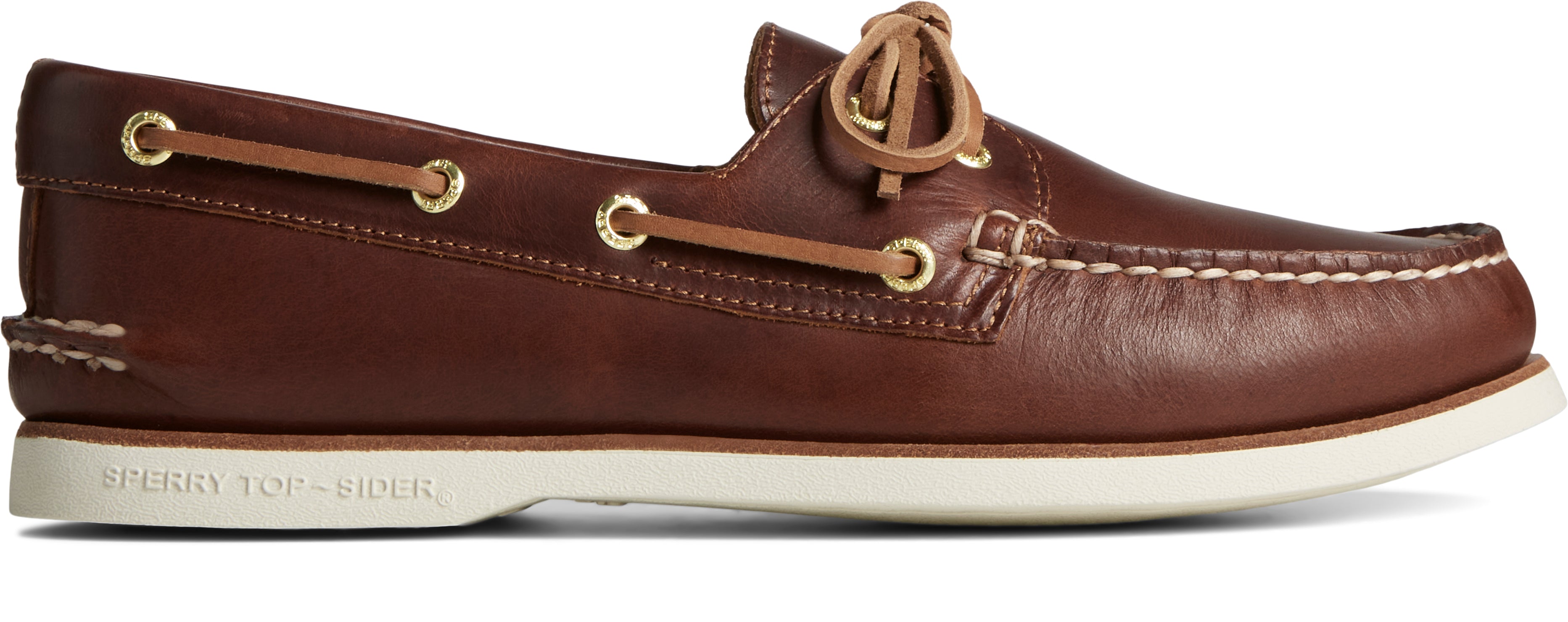 Men's Gold Cup Authentic Original 2-Eye Wide Orleans Leather Tan