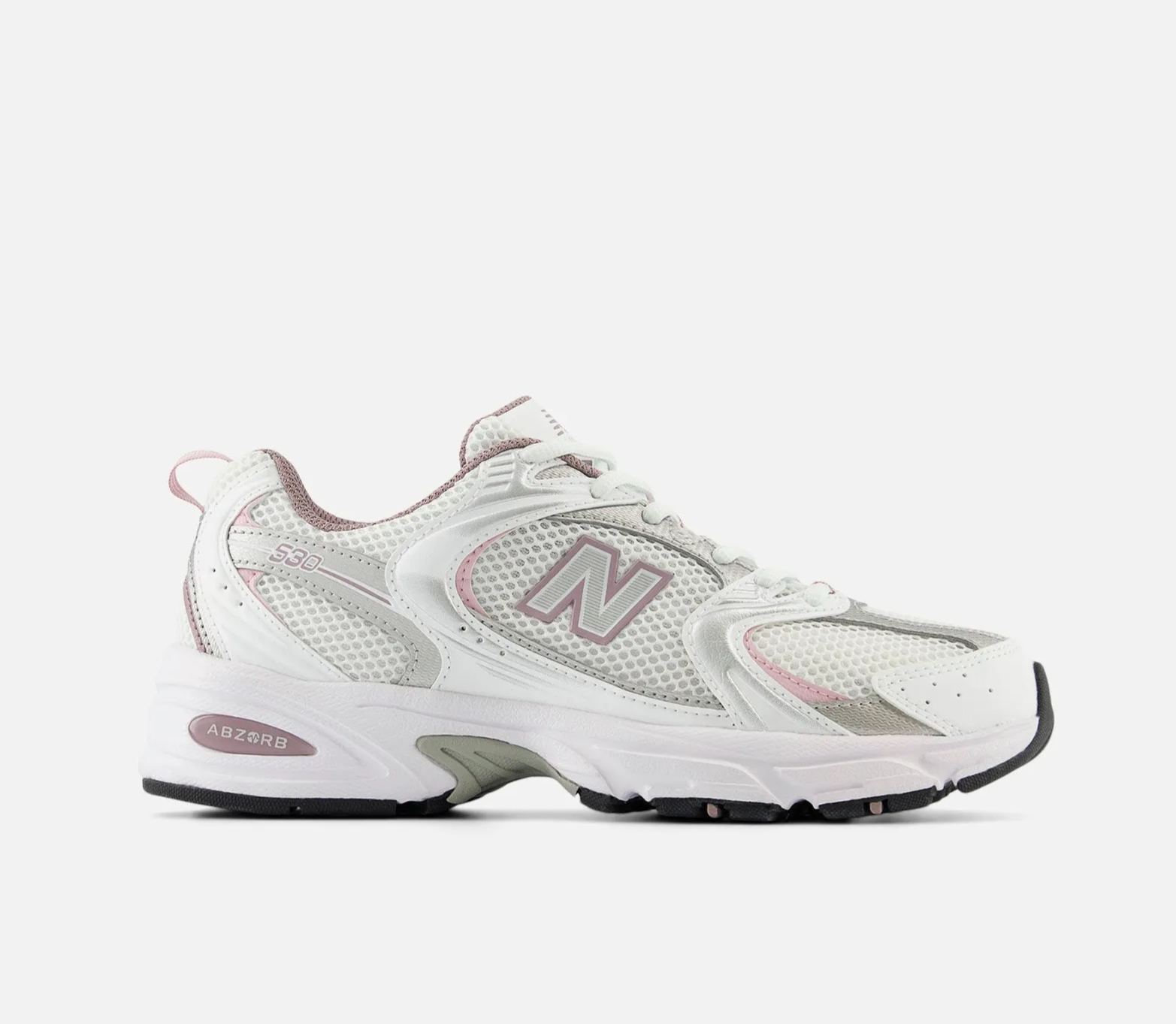 Nethew Bathelance 530 - White / Silver Metallic / Ice Wine / Mid Century Pink