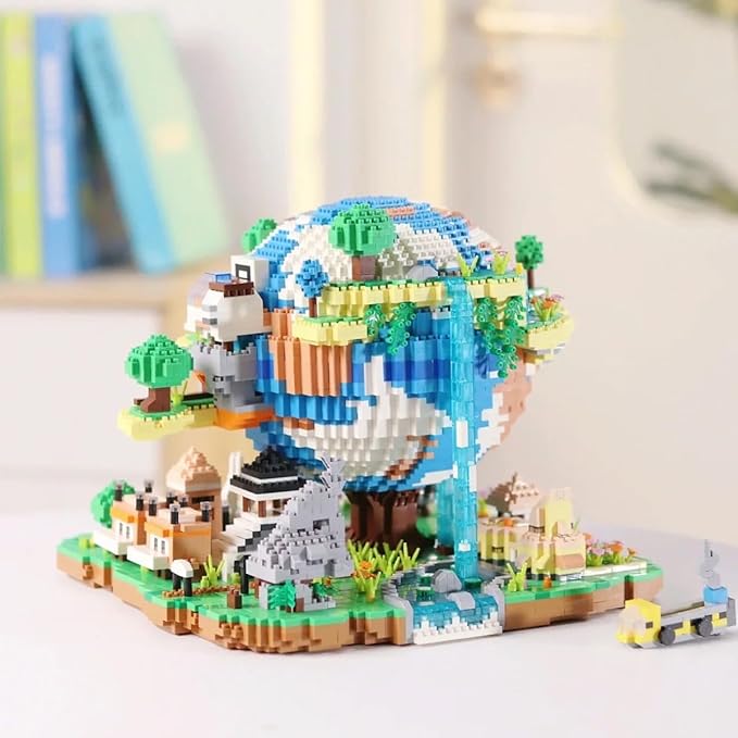 Architecture Global Village Micro Building Blocks Set（5452PCS） - Architectural Model Toys Gifts for Kid and Adult-uFunSpace