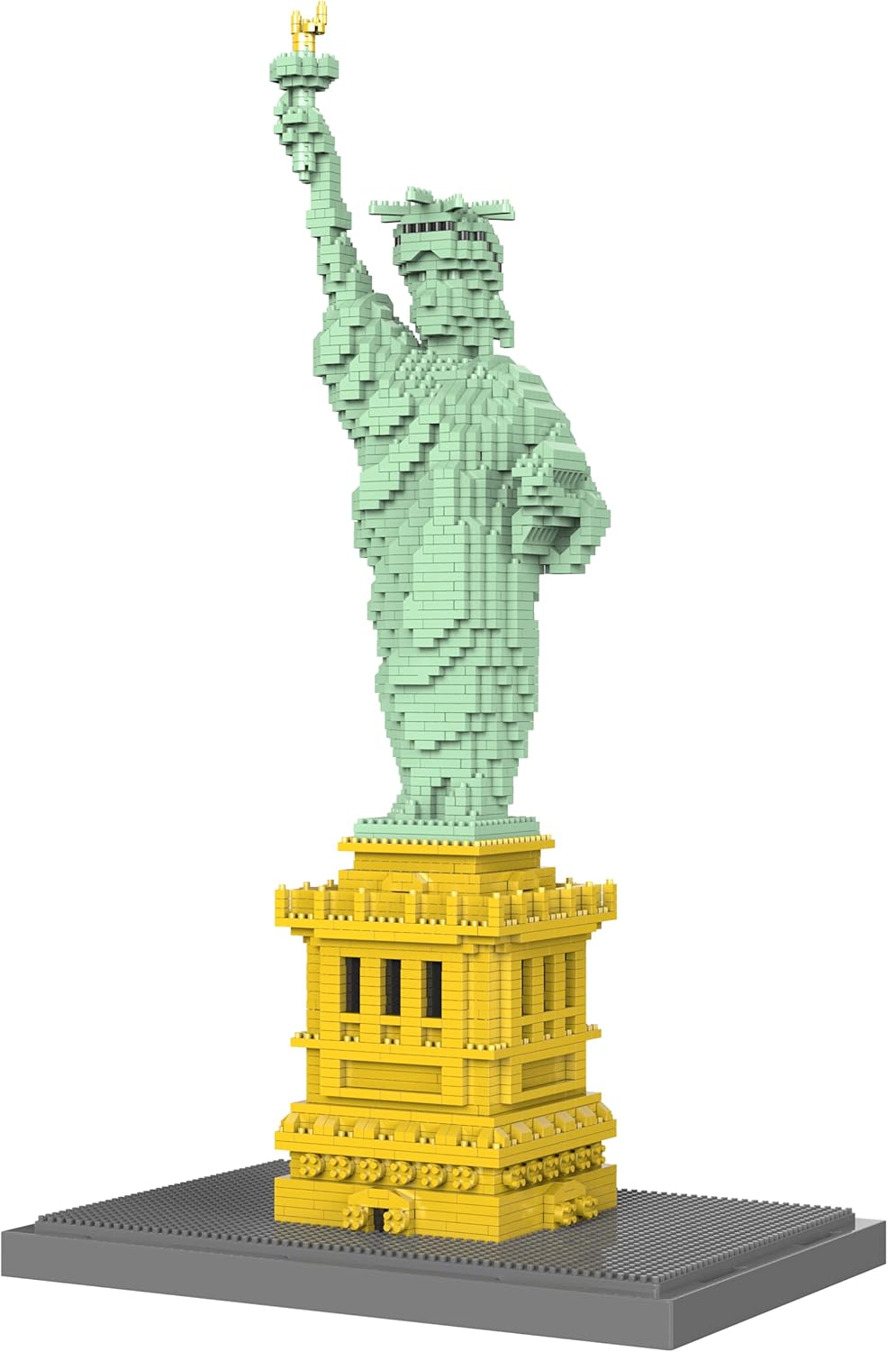 Statue of Liberty Micro Mini Blocks Building Set (2510PCS) - Architectural Model Toys