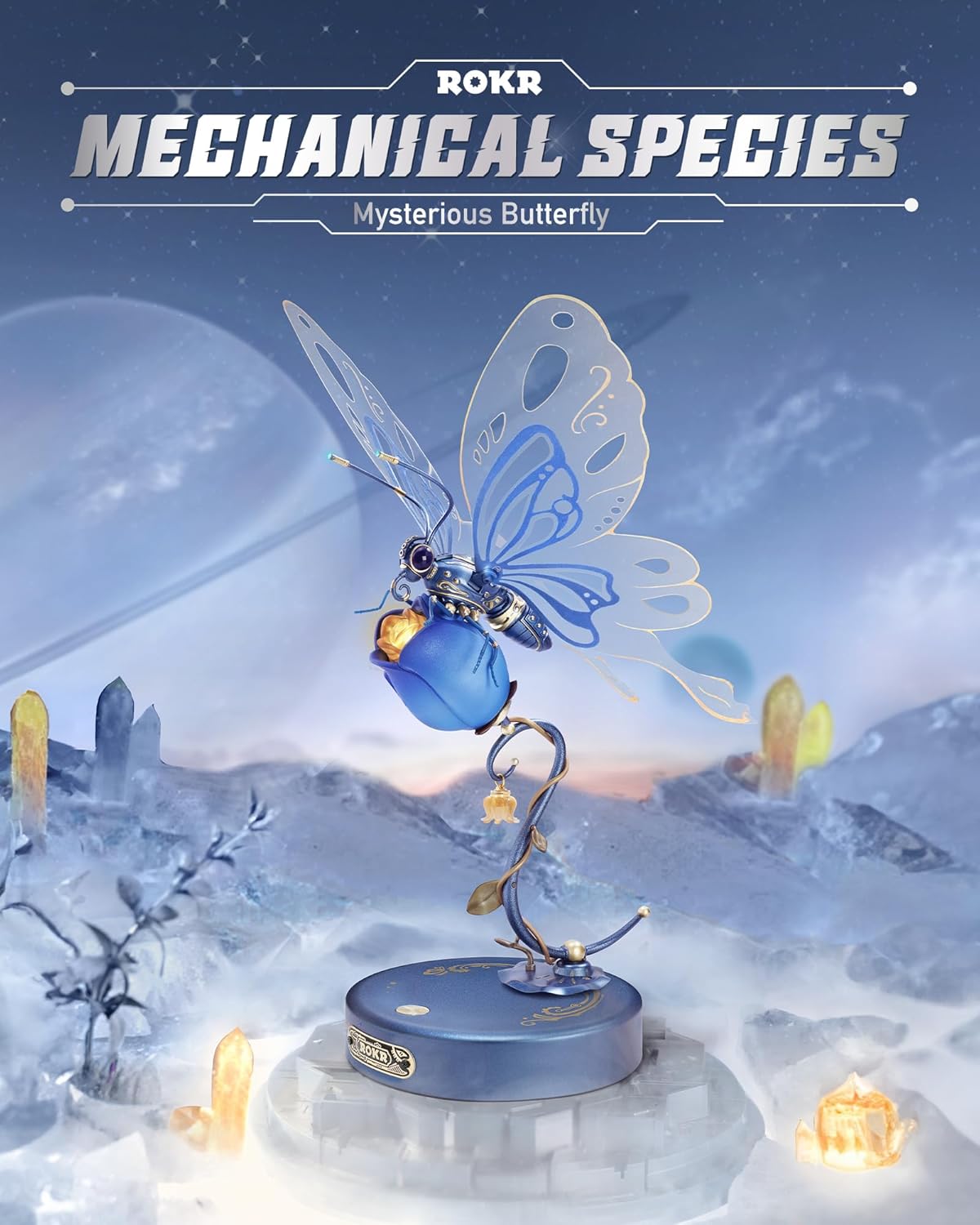 3D Metal Puzzles for Adults-Metal Model Kits for Adults to Build-Crafts for Adults-Gifts for Teenage Boys Girls-uFunSpace